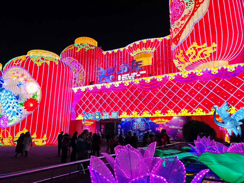 自贡彩灯 自贡花灯 鑫硕彩灯