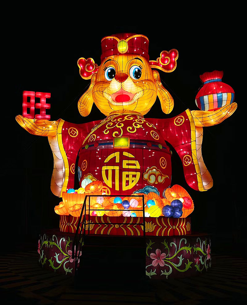 秦淮花灯，自贡彩灯，自贡鑫硕彩灯公司