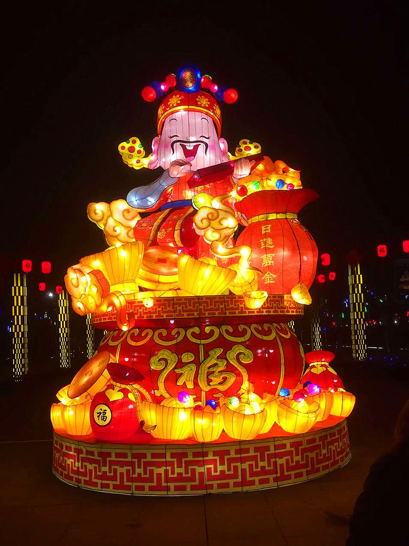 秦淮花灯，自贡彩灯，自贡鑫硕彩灯公司