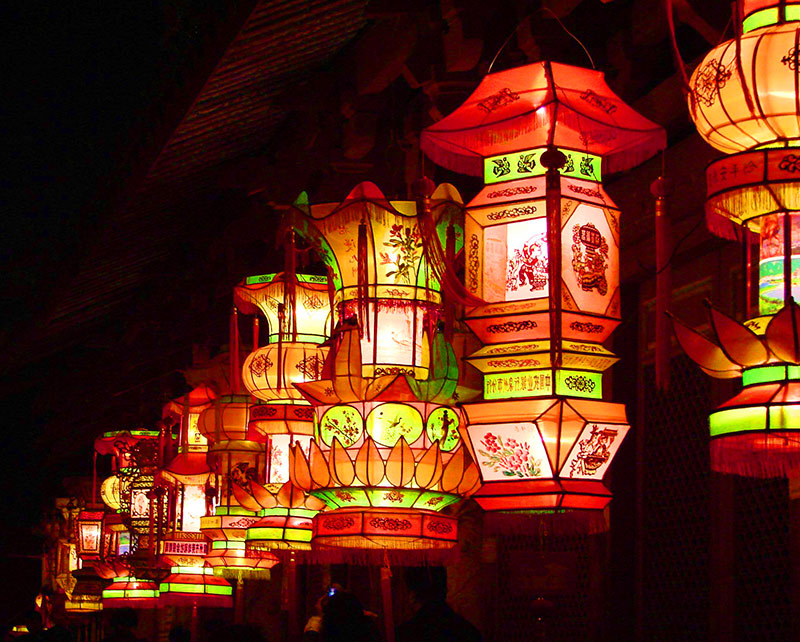 泉州花灯，自贡彩灯，花灯制作