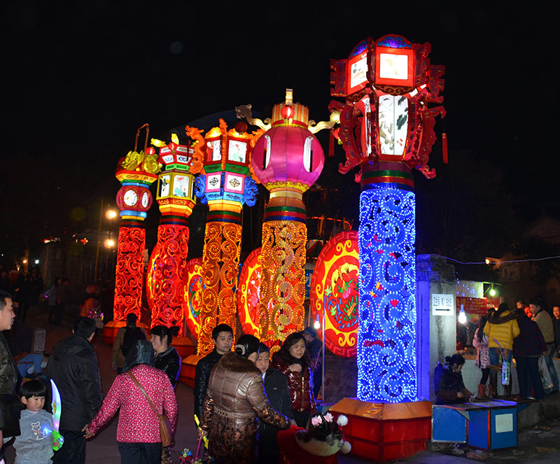 彩灯,宫灯,彩灯工艺