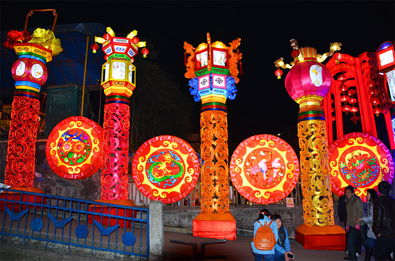 彩灯,宫灯,彩灯工艺