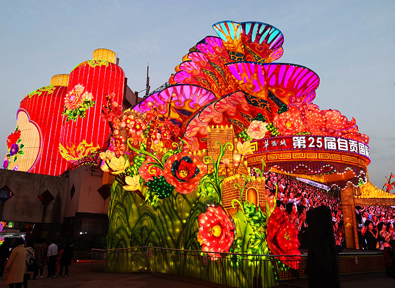 彩灯制作，自贡彩灯