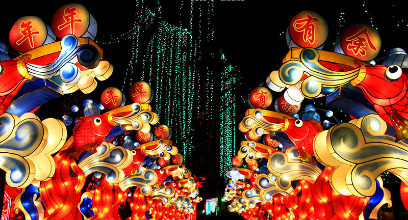 彩灯制作,自贡彩灯,