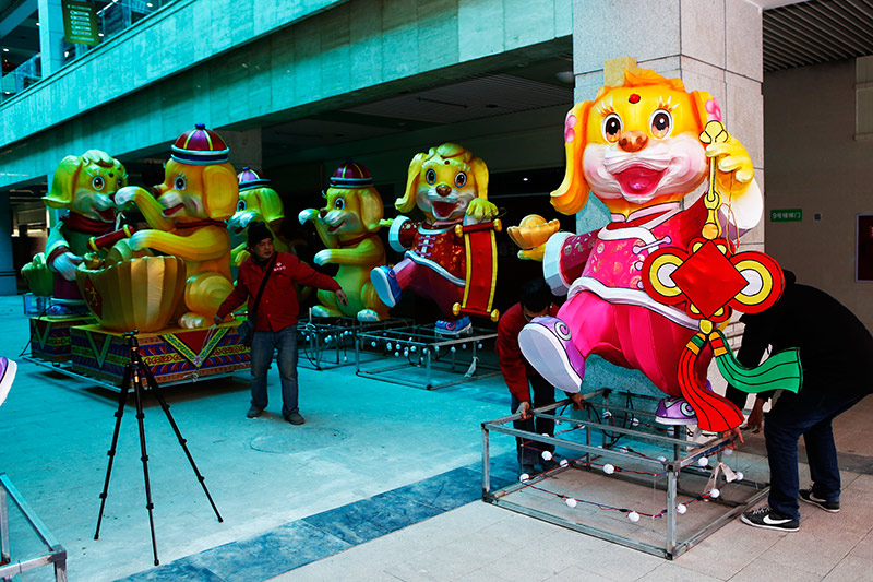 彩灯制作,自贡彩灯,