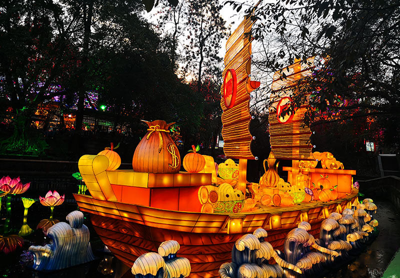 彩灯行业,自贡彩灯,