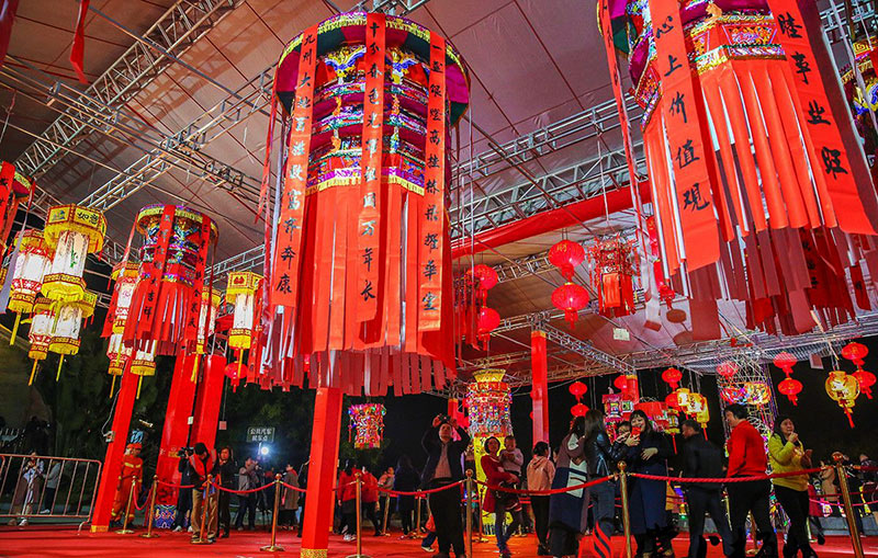 兴宁花灯,花灯制作,