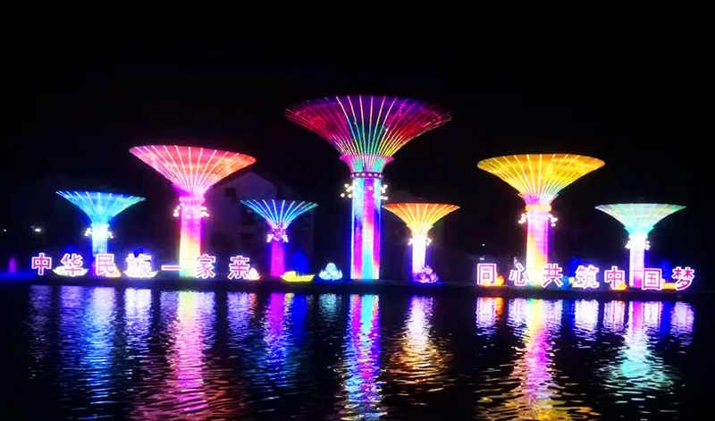 自贡彩灯，彩灯，