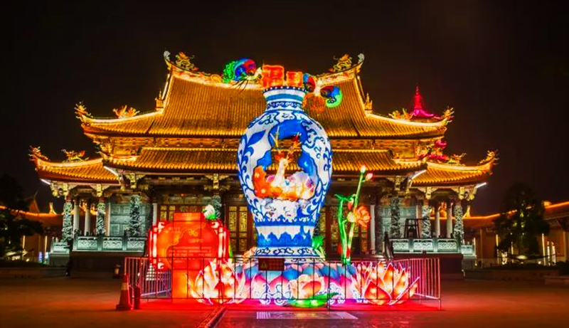 自贡彩灯，彩灯，