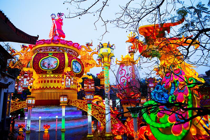 自贡灯会，自贡彩灯，