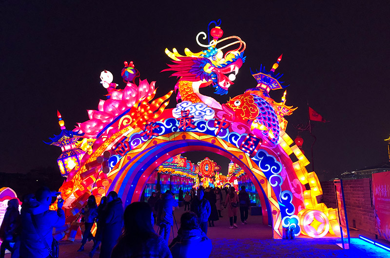 自贡灯会，自贡彩灯，