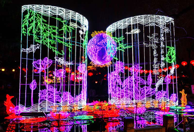 兰州灯会，自贡灯会，彩灯制作，