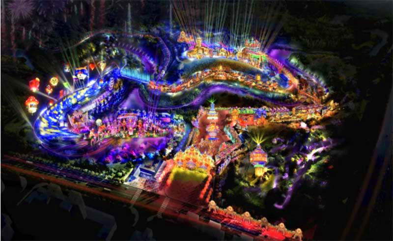 自贡国际恐龙灯会,自贡灯会,中华彩灯大世界,