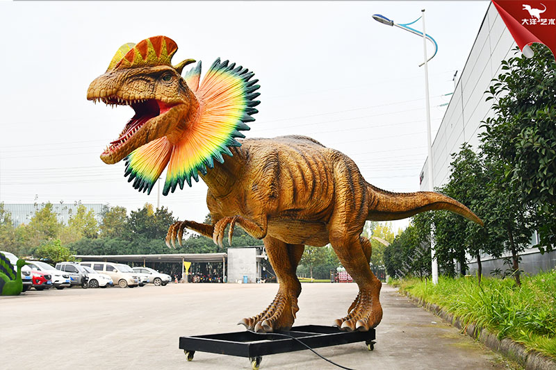 双冠龙大型仿真恐龙模型-仿真模型-自贡鑫硕彩灯文化艺术有限责任公司 